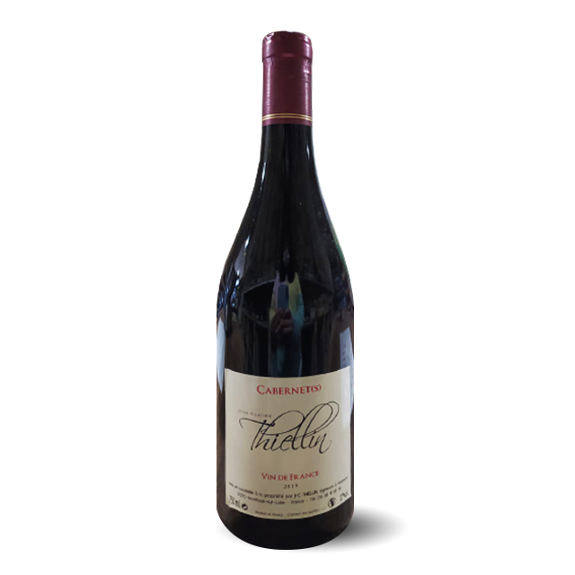 thiellin-Vin-de-France-cabernet - Vin rouge de Montlouis